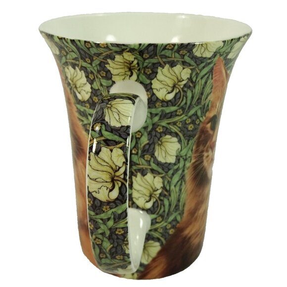 Orange Tabby Cat Coffee Mug Cup McIntosh Feline Friends Fine Bone China - Picture 4 of 7